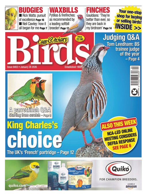 Title details for Cage & Aviary Birds by Kelsey Publishing Ltd - Available